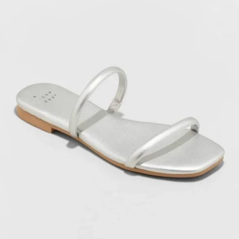 a new day Silver Sandals
